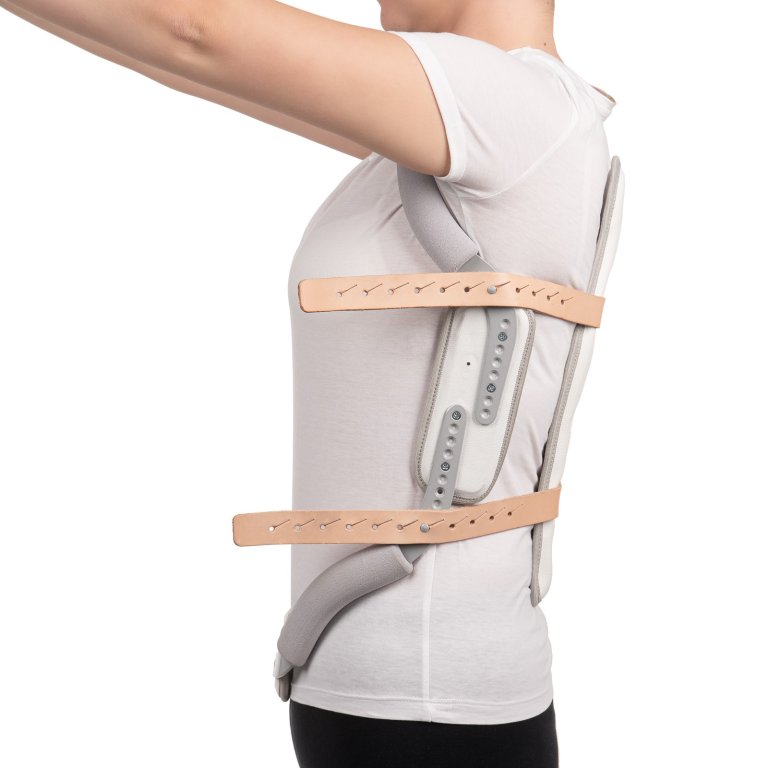 QMED One Gorset ortopedyczny typu Jevetta z pelotą tylną "V" 2