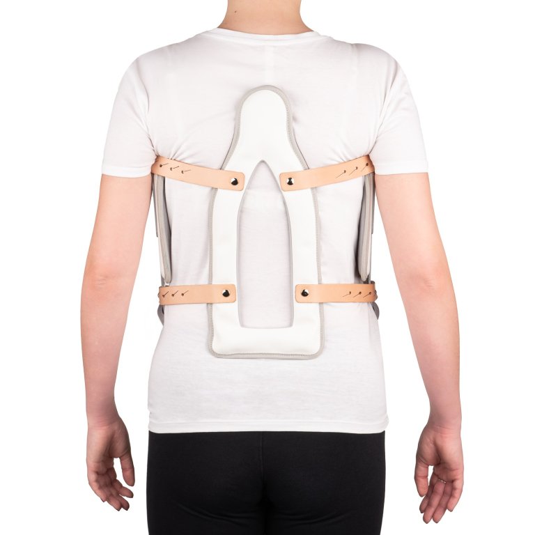 QMED One Gorset ortopedyczny typu Jevetta z pelotą tylną "V" 3